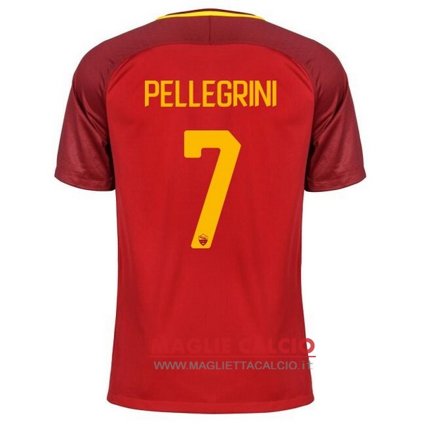 nuova maglietta roma 2017-2018 pellegrini 7 prima